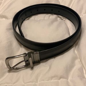 PERRY ELLIS TWO SIDED BLACK & BROWN BELT